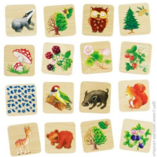 Іграшка розвиваюча Гра мемо goki Лісове життя 56869G 56869G