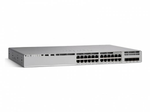 Комутатор  Cisco Catalyst 9200L 24-port data, 4 x 1G, Network Essentials C9200L-24T-4G-E