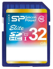 Карта пам'яті  Silicon Power 32Gb SDHC class 10 (SP032GBSDHAU1V10)