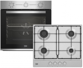 Комплект (духова шафа  + варильна поверхня) BEKO BBSE12130XD 