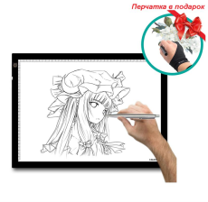 Графічний планшет Huion A3 + рукавичка