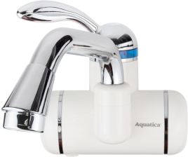 Проточний водонагрівач  AQUATICA LZ 3.0кВт 0.4-5бар для рако (LZ-6A211W)