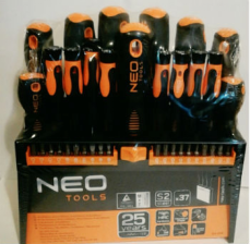 Набір викруток NEO 37 шт. (04-210)