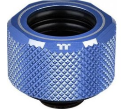 Фітинг   ThermalTake Pacific C-Pro G1/4 PETG 16mm OD Fitting Kit - Blue (CL-W210-CU00BU-B)