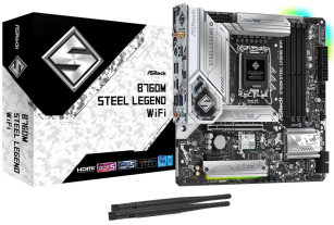 Материнська плата  AsRock B760M STEEL LEGEND WIFI