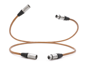 Кабель Melodika Brown Sugar Interconnect cable 2x XLR - 2x XLR, length 1,5m