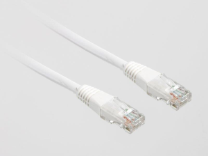 Патч-корд  UTP Cablexpert (PP12-2M-W) литий, 50u "штекер із засувкою, 2 м, білий