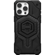Чохол UAG iPhone 16 Pro Max, Monarch Pro Magsafe Carbon Fiber/Black Stand (1144571BV01) 