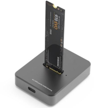Док-станція POWERPLANT NVMe PCIe M.2 to USB3.1 (HC380596)