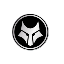 Наклейка на ноутбук  TDB 235560 59х59мм кругла металева 