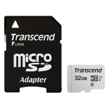 Карта пам'яті TRANSCEND 32GB UHS-I U1 microSD with Adapter