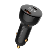 Автомобільний зарядний пристрій ColorWay Power Delivery Port PPS USB (USB-A + USB-C, 100W) PD, QC 