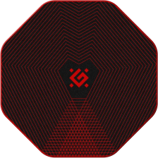 Килимок  Defender Tekta Black/Red (50568)