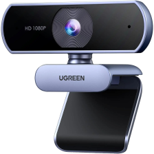 Веб-камера  UGREEN 1080P USB-веб-камера Full HD Gray (CM678)