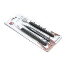 Набір інструментів  BAKKU BK-7280-A (шпателечок, прямий пінцет, скальпель). Blister