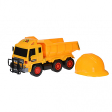 Спецтехніка Same Toy Builder Самоскид + каска  (R6005-3Ut)