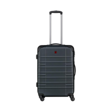 Валіза  Wenger, Amplar, середня, пластик, 4 колеса, синя 653147