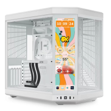 Корпус  Hyte Y70 Touch Infinite Snow White Mid-Tower E-ATX with PCIE 4.0 cable (CS-HYTE-Y70TTI-WW)