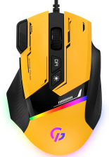 Миша  GamePro GM300Y Yellow/Black