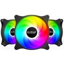 Кулер PCCOOLER FX 120 ARGB BK 3in1, чорний