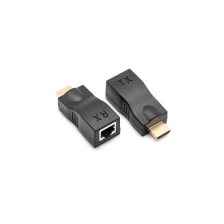 Адаптер  HDMI extender passive 30m CAT5E/6 1080P black Voltronic (YT-SCPE HDMI-30m720PB)