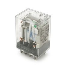 Реле  CHINT JQX-13F(D)/2Z, DC12V, контактна група 2CO+2NO, (0,9~1,2) Вт, номінальний 