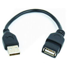 Кабель USB (AM/AF) 0.15m Cablexpert CCP-USB2-AMAF-0.15M