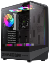 Корпус  Gamemax Vista COC AB Black with window
