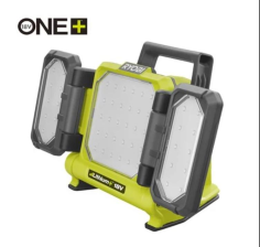 Світильник панельний  Ryobi RLP18-0 ONE+ 18В, 3 LED панелі, 3000 лм, 3 режими яскравості (без АКБ та 