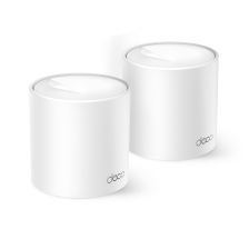 WiFi Mesh система  TP-Link Deco X10 (2-pack) (AX1500 1xGE LAN 1xGE WAN MU-MIMO OFDMA MESH)