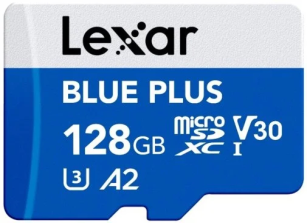 Карта пам’яті  MICRO SDXC 128GB UHS-I W/A LMSBLPL128G-BNANG LEXAR