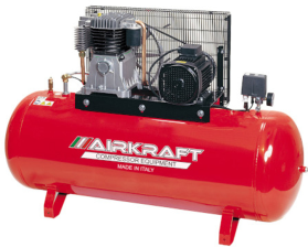 Компресор  Airkraft високого тиску 15bar, 300л, 858л/мин, 380В, 5,5кВт (AK300-15BAR-858-380)