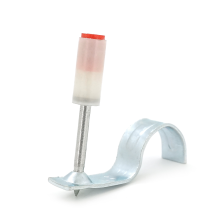 Цвяхи  монтажні піроксилінові, 7,3 * 43мм, затискач для труб міні 16мм, 100 штук в упаковці, ціна за упаков