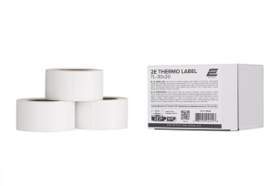 Термоетикетка 2E 40x30мм 500 шт 3 рулони (2E-TL-40X30)