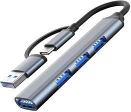 USB-хаб  Dynamode 4 Port (DM-UH-312AC)