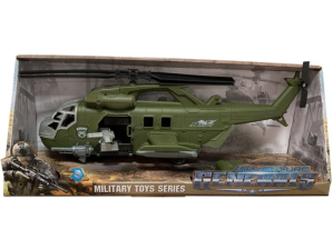 Іграшка  DIY TOYS Гелікоптер Військовий інерційний
