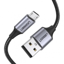 Кабель  UGREEN US290 2.4A AM / Micro USB 1.5m Black (60147)
