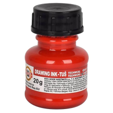 Туш для креслення  Koh-i-Noor 20г червона (1417004)