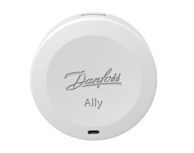 Кімнатний датчик  Danfoss Ally Room Sensor, Zigbee, 1 x CR2450, білий 014G2480