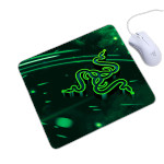 Килимок  200*240 тканинний RAZER 8, товщина 2 мм, колір Black/Green, Пакет