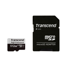 Карта пам'яті  Transcend 512GB microSDXC class 10 UHS-I U3 High Endurance (TS512GUSD350V)