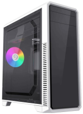 Корпус  Gamemax G561E-WH White with window