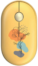 Миша  2E MF300 Flora Poppy Silent Wireless Yellow (2E-MF300WFLORAYW)