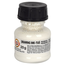 Туш для креслення  Koh-i-Noor 20г біла (1417001)