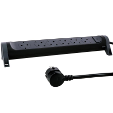 Мережевий фільтр Legrand преміум, поворотний, 6хSchuko, 16А, 3м, чорний 694540