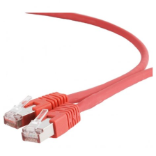 Патч-корд Cablexpert PP6A-LSZHCU-R-3M, S/FTP, литой, 50u "штекер с защелкой, 3 м