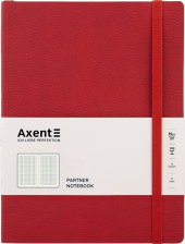 Книга записна Axent Partner Soft L 190х250 мм в гнучкою обкладинці 96 аркушів в клітинку (8615-06-A)