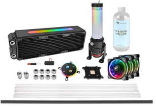 Система рідинного охолодження  Thermaltake Pacific M360 Plus D5 Hard Tube Water Cooling Kit (CL-W218-CU00SW-A)