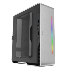 Корпус GAMEMAX Violin Silver mini ITX 