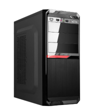 Корпус  Logicpower 2111-400W 8см, 2хUSB2.0, 1xUSB3.0, Black